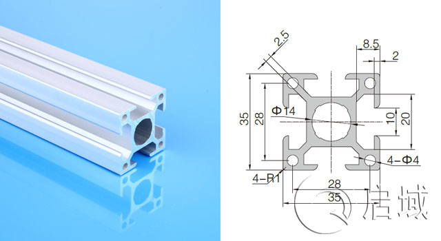 欧标3535铝型材 欧标3535铝型材