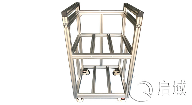 工业铝型材移动物料架 工业铝型材移动物料架