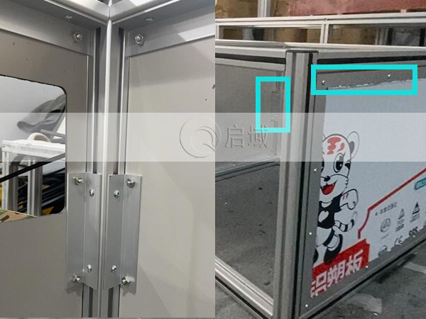 铝塑板角铝安装细节图