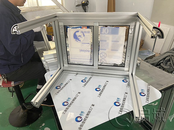 铝型材推拉门框架