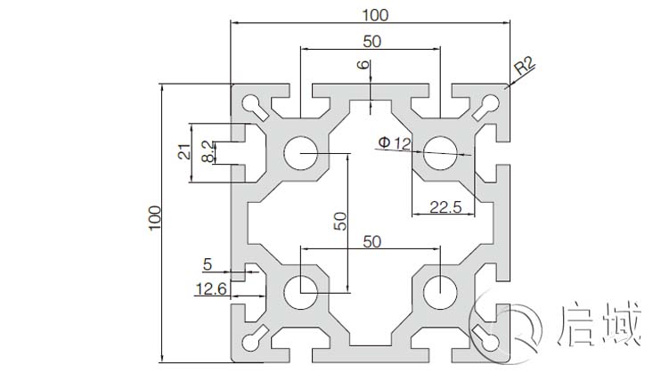 100100A铝型材 100100A铝型材